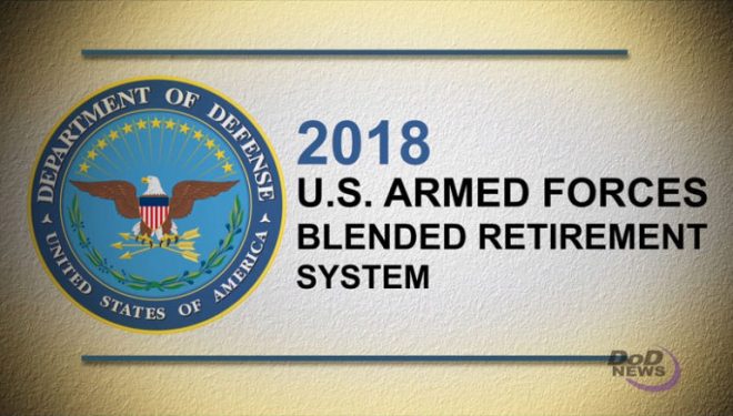 DoD sends blended military retirement proposal to Congress