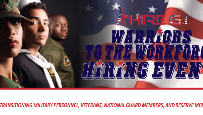 Warriors to the Workforce Hiring Event