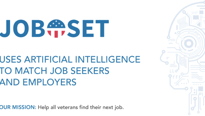 Job-Set Uses Artificial Intelligence To Match Veterans to Jobs